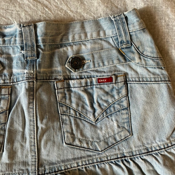 ONLY denim mini skirt - Picture 9 of 16